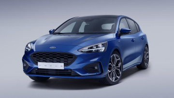 Картинка ford+focus+hatchback+st-line+2019 автомобили ford 2019 st-line hatchback focus blue