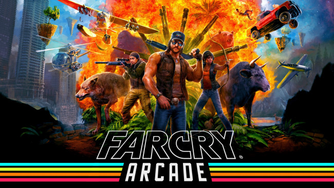 Обои картинки фото far cry arcade, видео игры, far cry 5, онлайн, шутер, action, far, cry, arcade