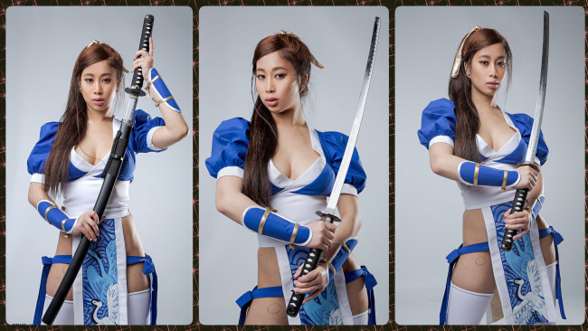 Обои картинки фото девушки, - азиатки, косплей, cosplay