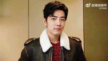 Картинка мужчины xiao+zhan актер лицо куртка