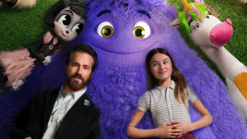 обоя if ,  2024 , кино фильмы, if, 2024, movies, ryan, reynolds, emily, blunt, cailey, fleming, steve, carell, phoebe, waller, bridge, фэнтези, драма, комедия, семейный, воображаемые, друзья