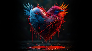 обоя 3д графика, романтика , romantics, нейросети, графика, нейроарт, ai, art, нейронные, сети, рисунки, нейро, искусство, нейрографика, graphics, neuroart, neural, networks, drawings, neuro, neurography