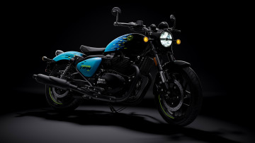 обоя мотоцикл, мотоциклы, royal enfield, крутой, черный, красивый