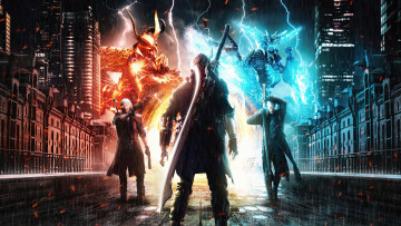 обоя видео игры, devil may cry 5, devil, may, cry, 5