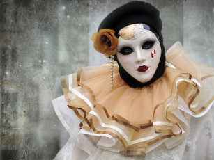 Картинка разное маски карнавальные костюмы венеция печаль маска