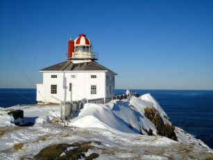 Картинка природа маяки canada north atlantic