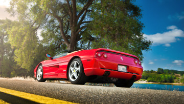 обоя ferrari, 355, автомобили, италия, спортивные, s, p, a, гоночные