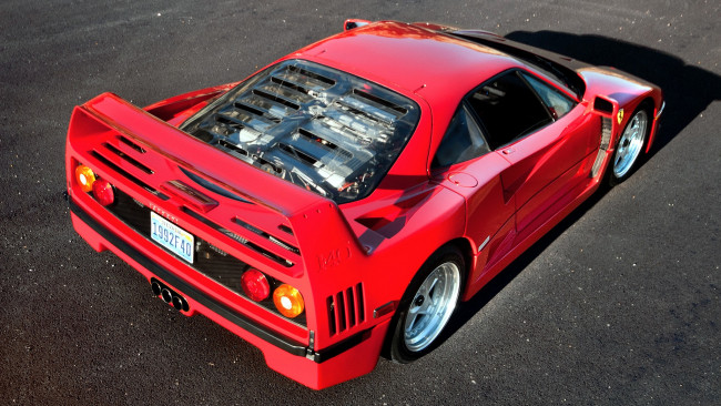 Обои картинки фото ferrari, f40, автомобили, s, p, a, гоночные, спортивные, италия