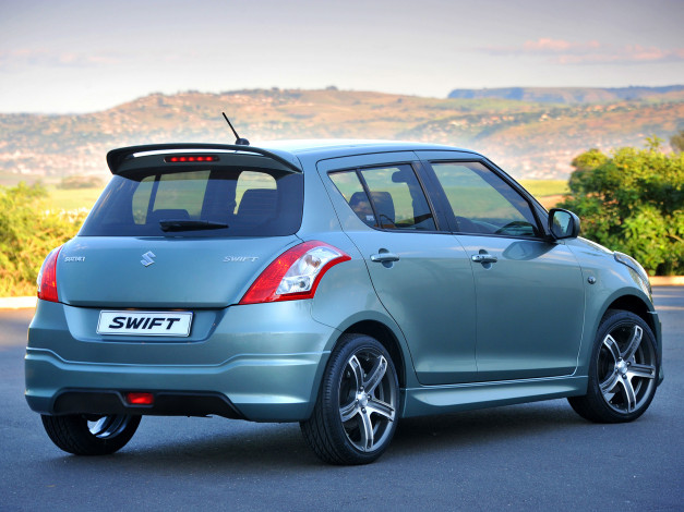 Обои картинки фото автомобили, suzuki, special, swift, edition, голубой
