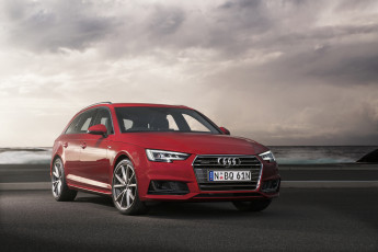 Картинка автомобили audi tfsi b9 2016г s line quattro au-spec avant a4