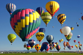 Картинка воздушные+шары авиация воздушные+шары+дирижабли воздушные шары полёт небо поле