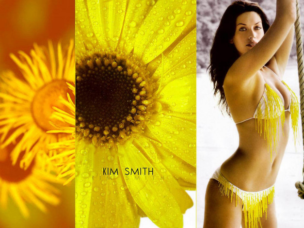 Обои картинки фото Kim Smith, девушки