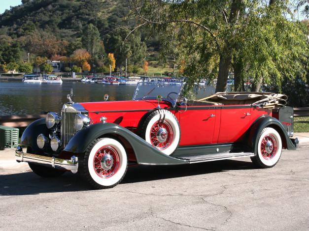 Обои картинки фото packard, twelve, phaeton, автомобили