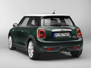 Картинка автомобили mini cooper sd f56 2014г зеленый