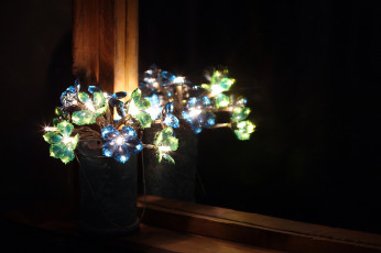 Картинка разное осветительные+приборы светильник цветы ночь
