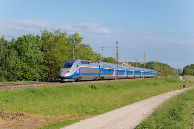 Обои картинки фото техника, поезда, скоростной, поезд