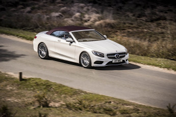 обоя автомобили, mercedes-benz, amg, cabriolet, s, 500, 2015г, a217, line, uk-spec