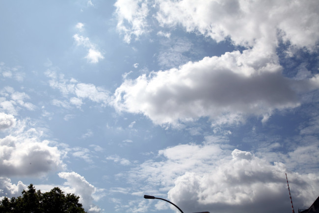 Обои картинки фото природа, облака, лето, небо