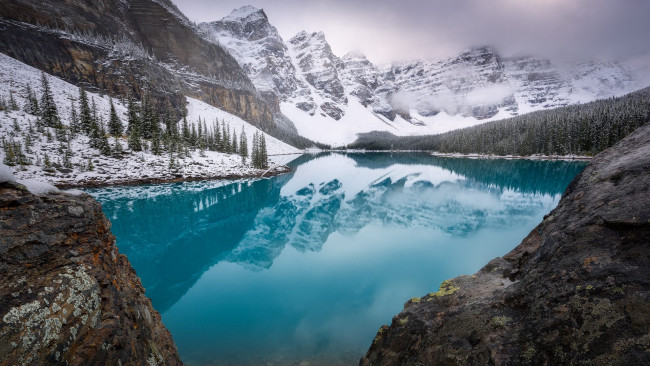 Обои картинки фото moraine lake, alberta, canada, природа, реки, озера, moraine, lake