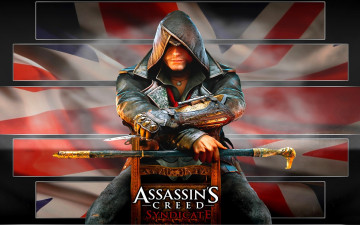 обоя видео игры, assassin`s creed,  syndicate, ассасин, оружие, стул