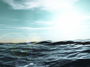 Картинка stranded 3д графика sea undersea море небо