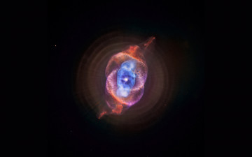 Картинка ngc 6543 космос галактики туманности туманность