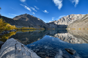 Картинка convict lake california природа реки озера калифорния отражение горы озеро