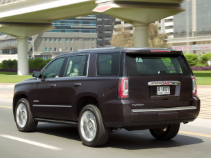 обоя автомобили, gm-gmc, gmc, yukon, denali, 2014, темный