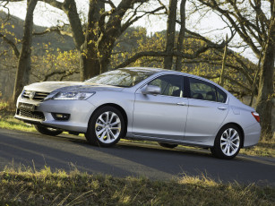 Картинка автомобили honda sedan светлый 2014г za-spec accord