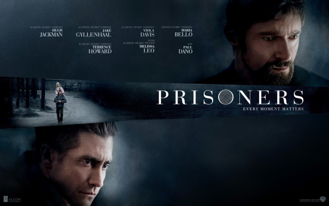 Обои картинки фото prisoners, кино фильмы, hugh, gyllenhaal, jake, jackman, триллер, драма, пленницы