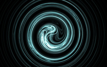 Картинка 3д+графика абстракция+ abstract круги черный фон кольца спираль