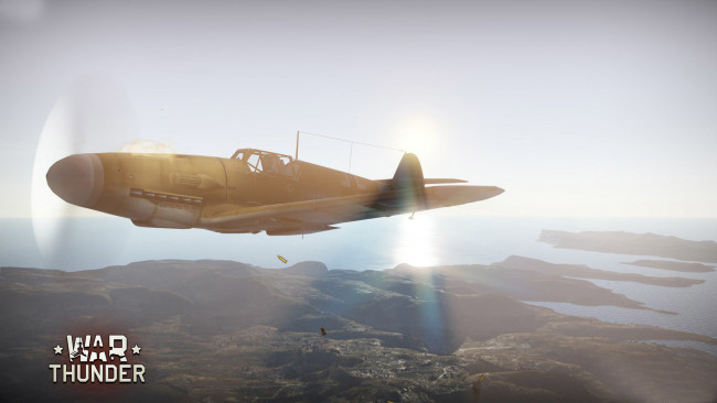 Обои картинки фото видео игры, war thunder,  world of planes, самолет, полет