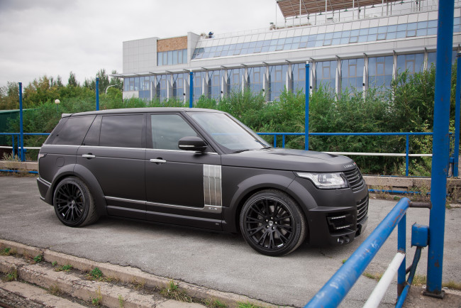 Обои картинки фото автомобили, range rover, 2014г, lwb, clr, r, design, l405, lumma