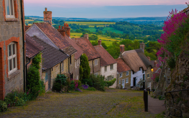 Обои картинки фото shaftesbury, england, города, - улицы,  площади,  набережные