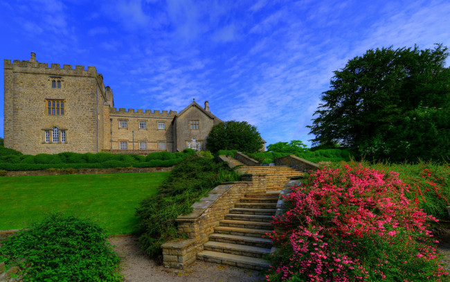 Обои картинки фото sizergh castle, kumbria, england, города, замки англии, sizergh, castle