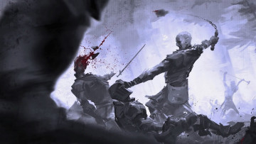 Картинка видео+игры hood +outlaws+&+legends бой кровь