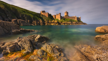 обоя chateau de la roche goyon, france, города, замки франции, chateau, de, la, roche, goyon