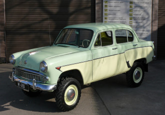 обоя москвич м 410 , 1957 -- 1960, автомобили, москвич, советский, полноприводный, рeтрo, автомобиль, малый, класс, повышенная, проходимость, 410