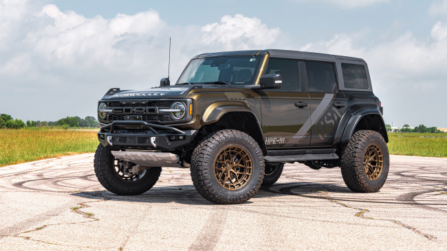 Обои картинки фото автомобили, ford, bronco, hennessey, veloci-raptor, freedom, 500, series, 2024