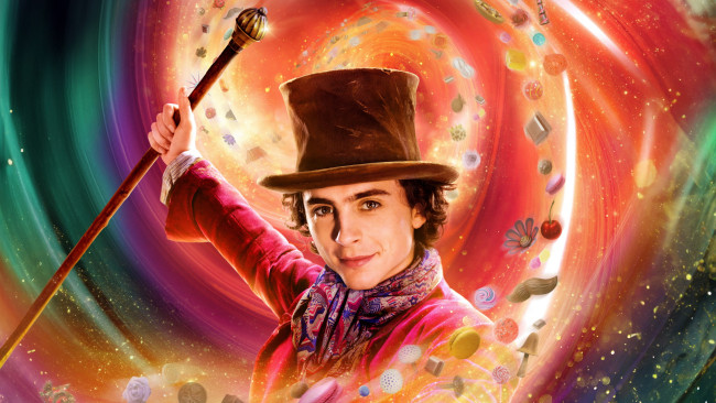 Обои картинки фото кино фильмы, wonka, тимоти, шаламе