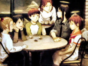 Картинка haibane renmei аниме