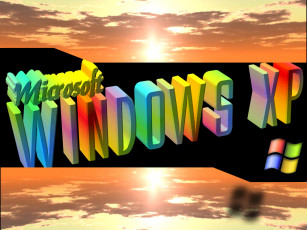 обоя компьютеры, windows, xp