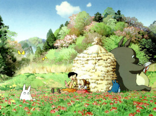 Картинка my neighbor totoro аниме