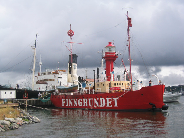 Обои картинки фото lightship, finngrundet, корабли, другое