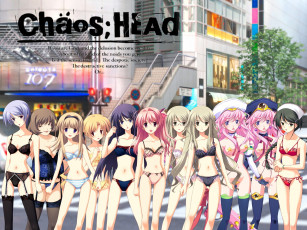 обоя аниме, chaos, head