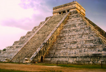 Картинка мексика юкатан писте города исторические архитектурные памятники ступенчатая пирамида
