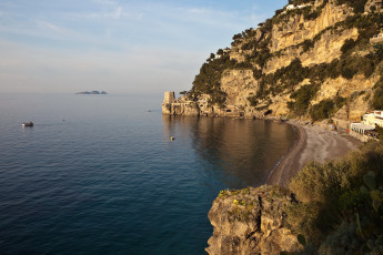 Картинка positano италия природа побережье обрыв море