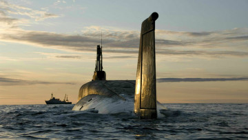 Картинка подводная лодка проекта 955 «борей» корабли подводные лодки вода