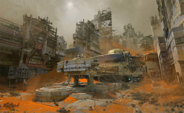 Картинка destiny видео игры город