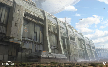 Картинка destiny видео игры строение